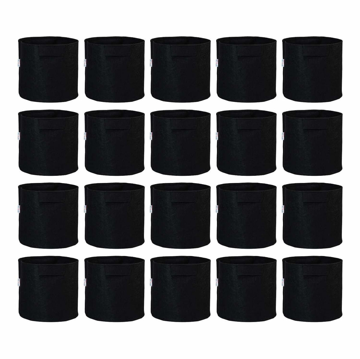 Felt Plant Grow Bag - Dark Grey(12X12 Inches)