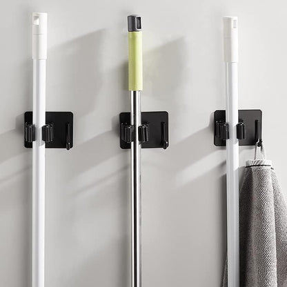Self-Adhesive Mop & Broom Holder