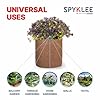 Felt Plant Grow Bag-Beige(10X10 Inches)