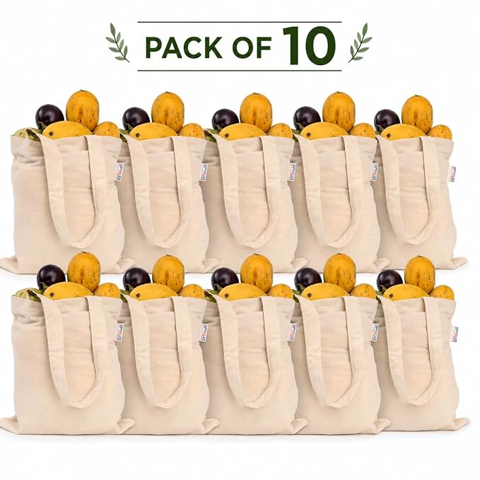 Plain Canvas Tote Bag (14x18)