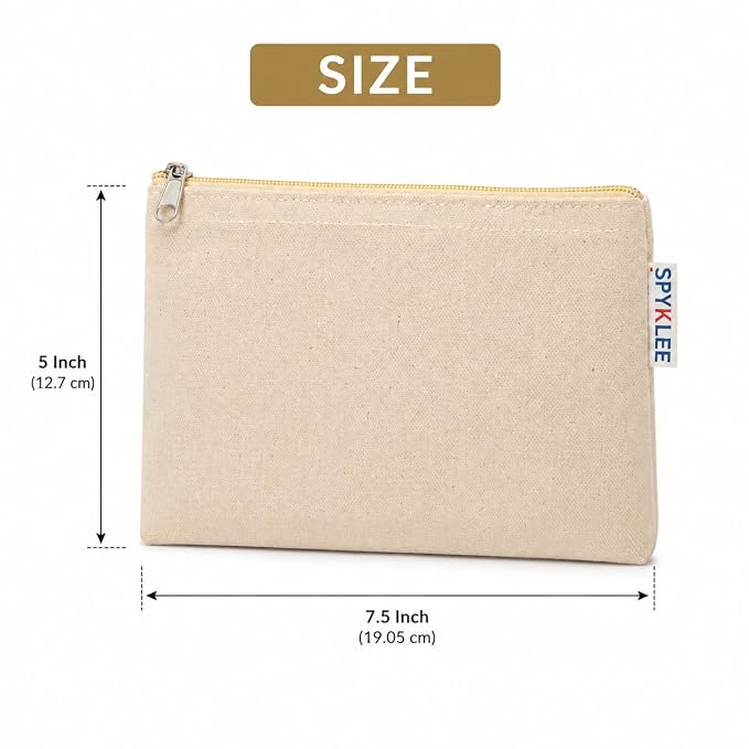 Reusable Eco-Friendly Multipurpose Organizer Pouches - 7.5X5 Inch