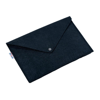 A4 Paper Document Folder 2 Pcs, Black