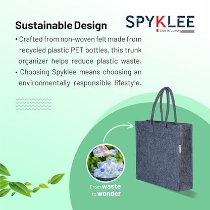 Recycled Non-Woven Felt Tote Bag - Grey