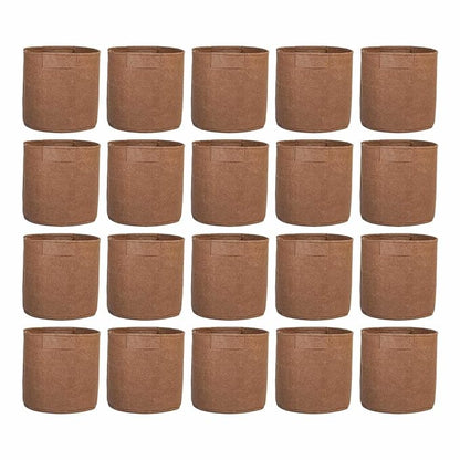 Felt Plant Grow Bag -Beige(12X12 Inches)