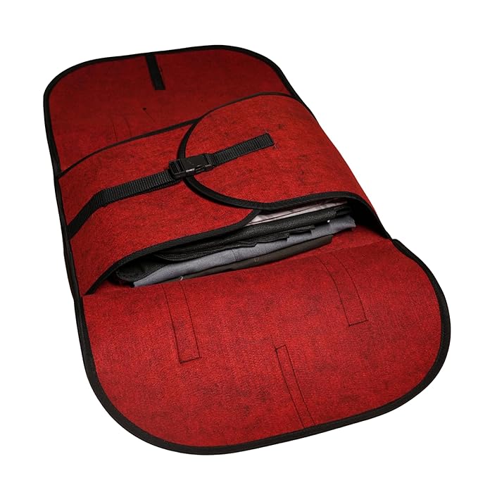 Travel Garment Bag with Handle | Felt Istri Bag | Ironed Clothes Organizer | Multipurpose Wardrobe Tote