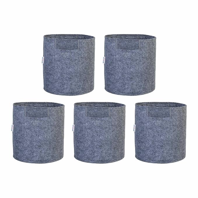 Plant Grow Bag -Grey(8X8 Inches)