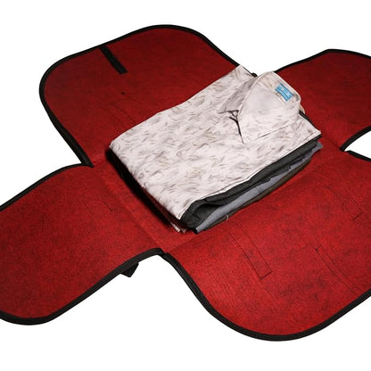 Travel Garment Bag with Handle | Felt Istri Bag | Ironed Clothes Organizer | Multipurpose Wardrobe Tote