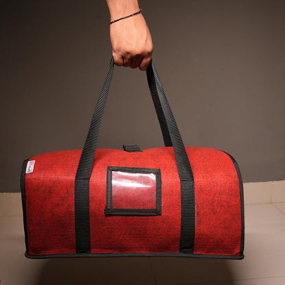 Travel Garment Bag with Handle | Felt Istri Bag | Ironed Clothes Organizer | Multipurpose Wardrobe Tote