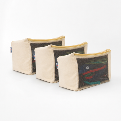Cotton Canvas Blouse Organizer for Wardrobe (38 x 25 x 17) Inches
