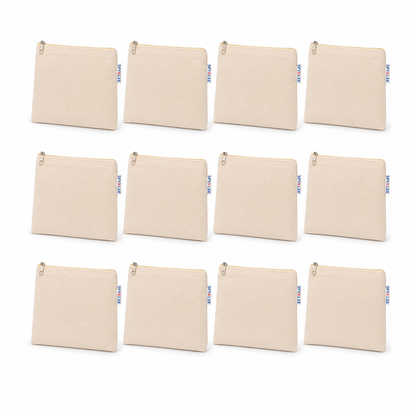 Reusable Eco-Friendly Multipurpose Organizer Pouches - 7.5X5 Inch