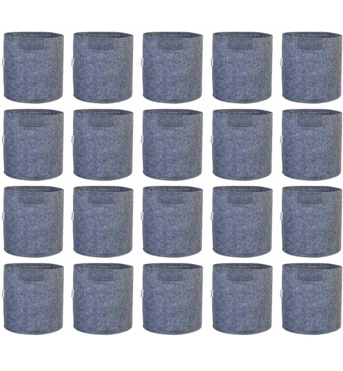 Plant Grow Bag -Grey(8X8 Inches)