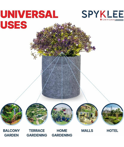 Plant Grow Bag -Grey(10X10 Inches)