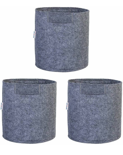 Plant Grow Bag -Grey(6X6 Inches)