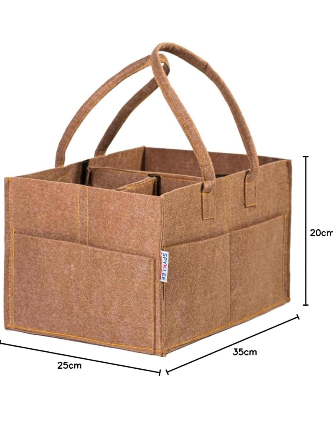 Baby Diaper Caddy Organizer - Beige