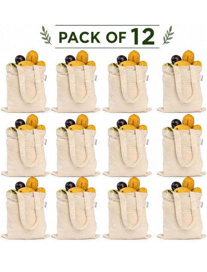 Plain Canvas Tote Bag (14x16)