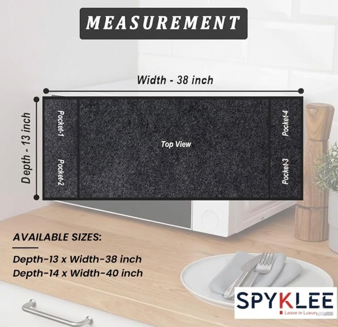 Microwave Oven Top Cover (Grey)