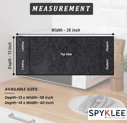 Microwave Oven Top Cover (Grey)