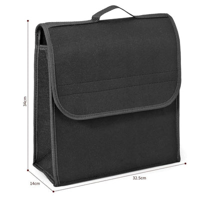 Foldable Car Trunk Organizer - Dark Black (Medium)