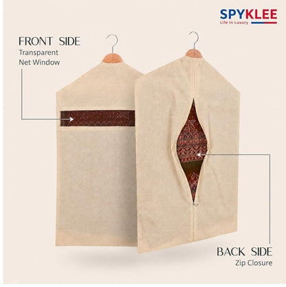 Hanging Cotton Saree Covers/Bags of 30 x 18 (Inches) - 12 Pc